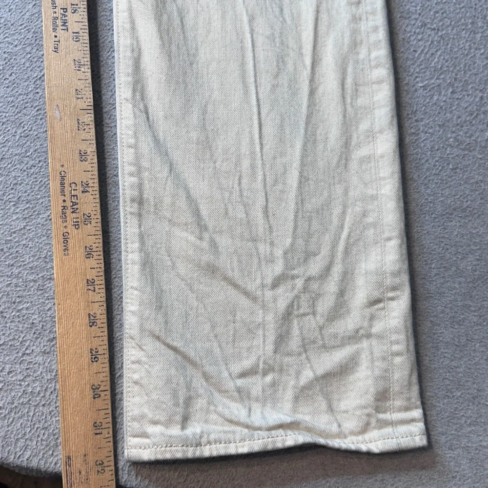 Levi's 501 Jeans Mens 38x34 (36x32) Original Fit White Oak Cone Denim Straight